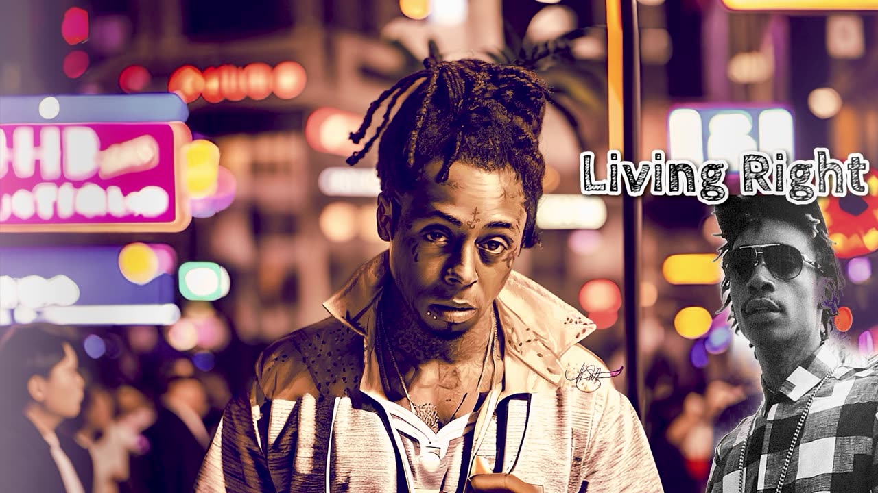 Lil Wayne - Living Right Ft. Wiz Khalifa (5% Faster Version) (432 Hertz)