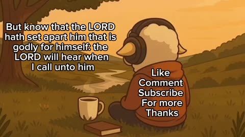 Psalm 4:3 Meditation | The Lord Has Set You Apart | Deep Christian Reflection