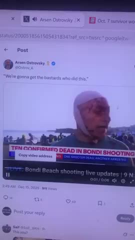 Jewish crisis actor says Were going to get the bastards who did this Yet THEY are the BASTARDS