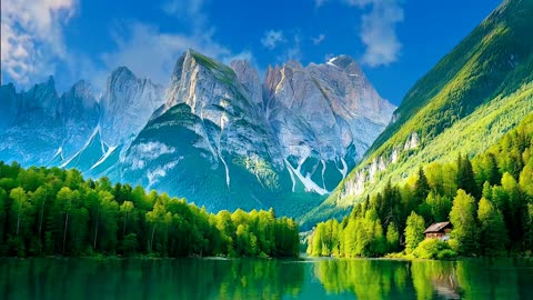 Beautiful Mountain View