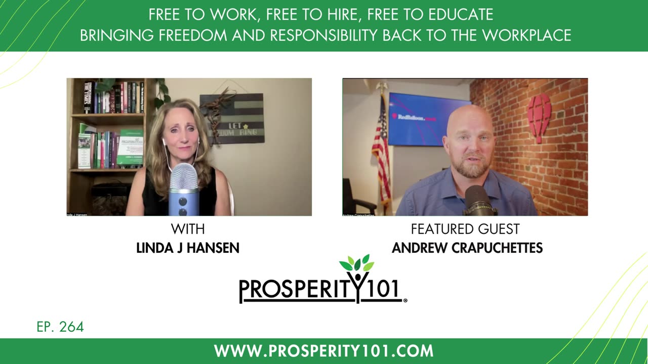Free to Work, Free to Hire, Free to Educate – with Andrew Crapuchettes – [Ep. 264]