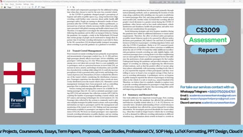 Client Work (Assessment) | CS3009 Report Human-Computer Interaction | Brunel University London