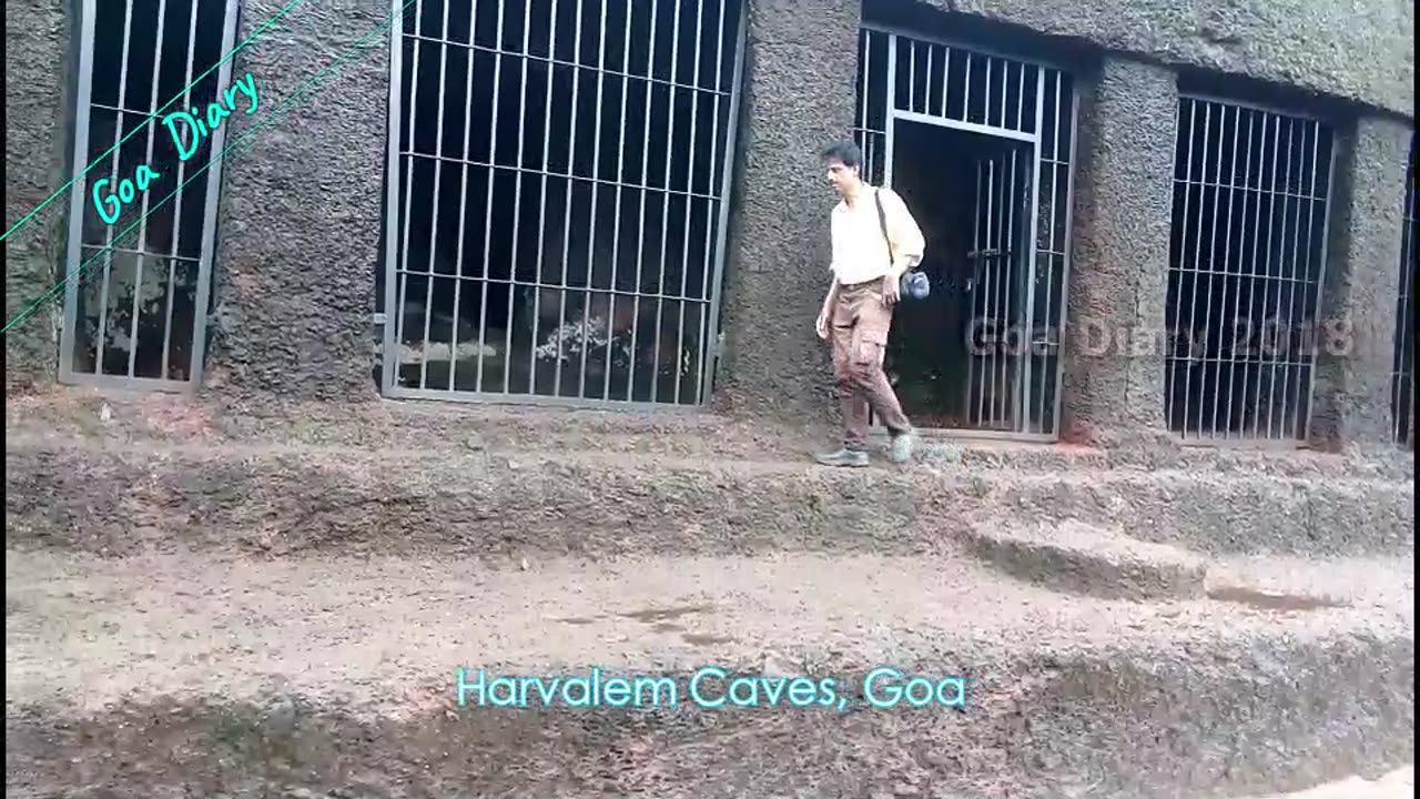 Harvalem (Arvalem) caves in Goa