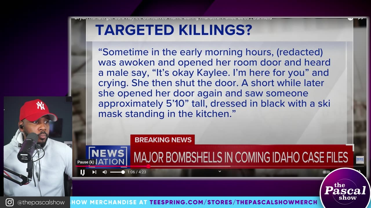 HE SAID KAYLEE'S NAME?! Bryan Kohberger Said Kaylee Goncalves's Name During The Murders?!