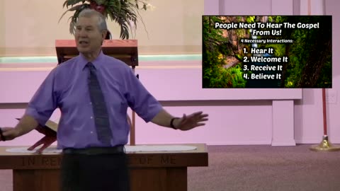 People Need To Hear The Gospel From Us! - Message Only
