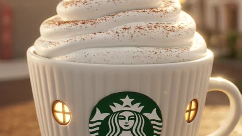 A Morning in the Tiny Starbucks Village