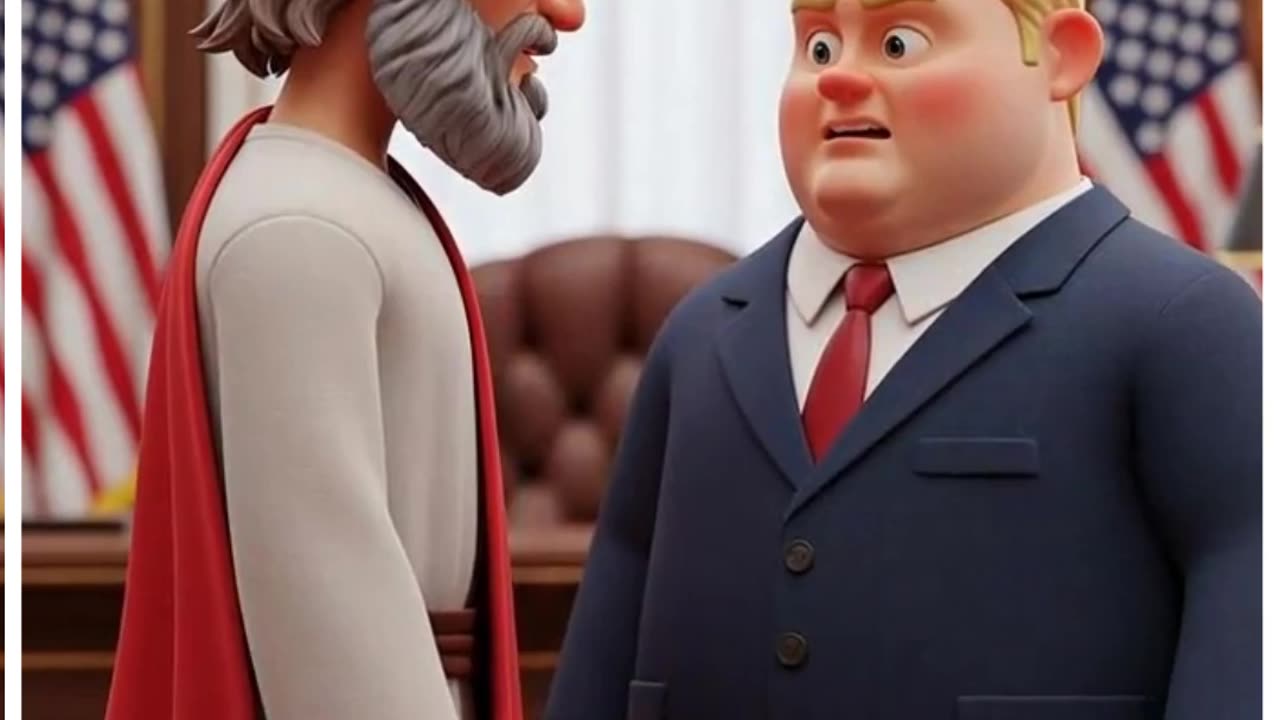 The King Confronts a Powerful Ruler