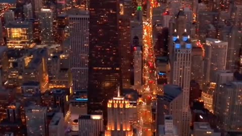 The view of new York city
