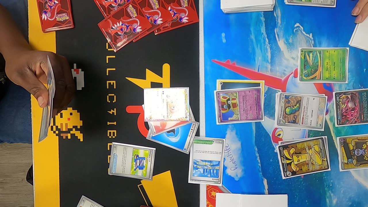 Tatsugiri ex vs Gholdengo ex at TP Collectibles | Pokemon TCG