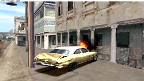 High speed chase of a 1952 Chevrolet Styleline Deluxe in Havana Cuba in the game Driver 2 - Part 3