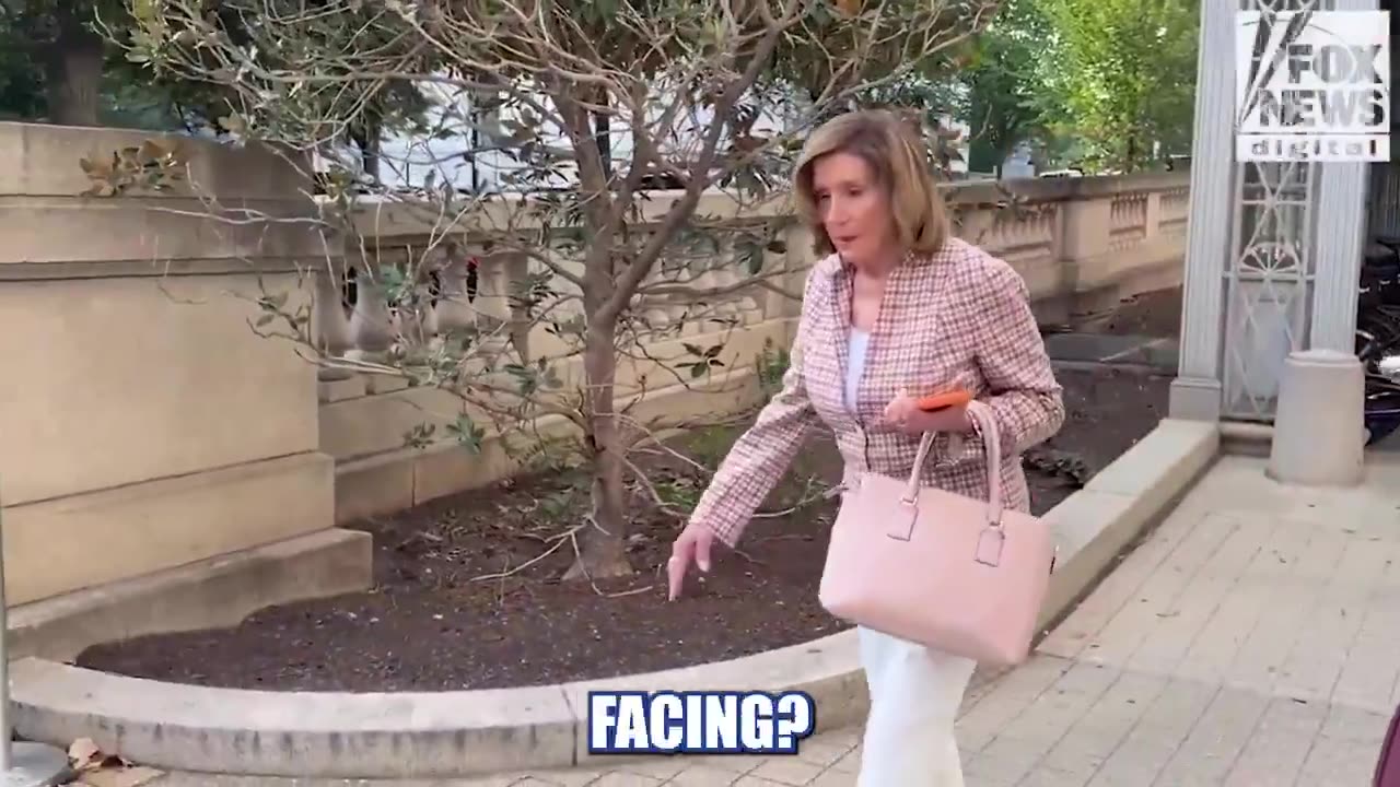 Pelosi Dodges Questions About Her Husband’s Hit-and-Run Crash