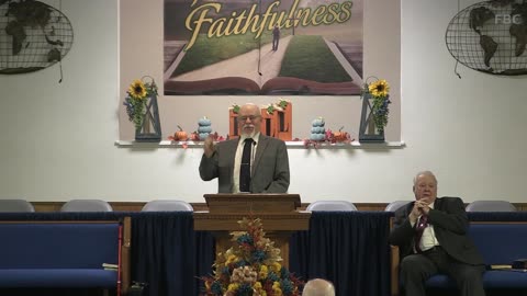 Pastor C. M. Mosley, Let Him Be God, 1 Kings 18:24, Sunday Evening, 11/2/2025