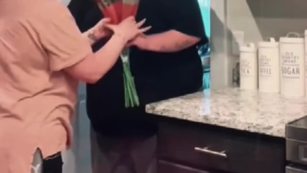 Hinting to my husband to buy me flowers