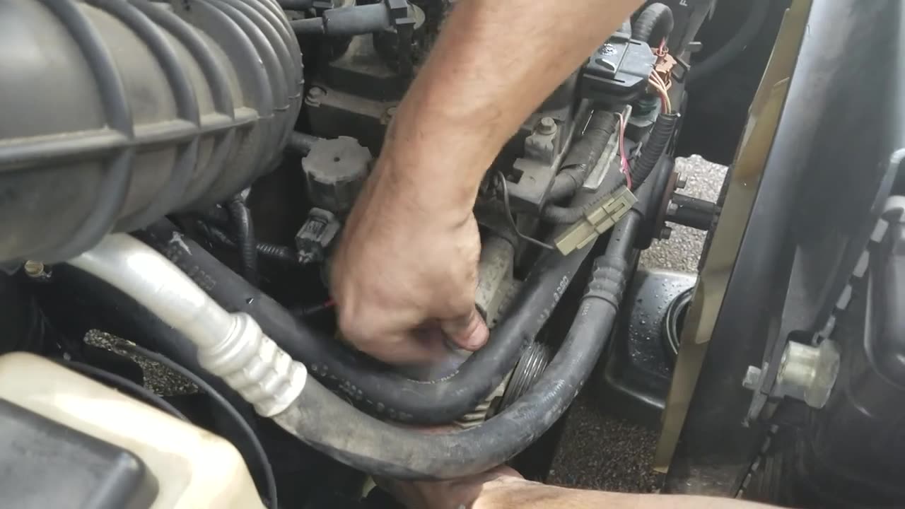 Installing used Alternator 1998 Mazda B2500