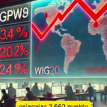 Giełdy w chaosie po nowych cłach USA!