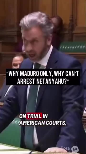 Why can't they arrest Natanyahu like US did Maduro❓