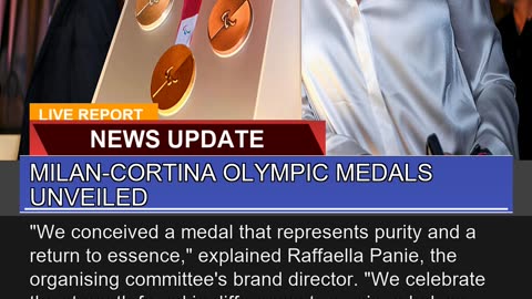 Milancortina Olympic Medals Unveiled