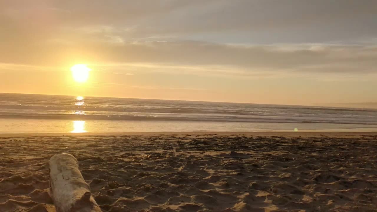 ASMR Beach Sunset