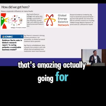 We don't cure diseases