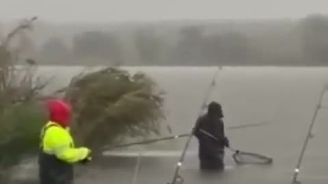 Braving the Storm for the Catch