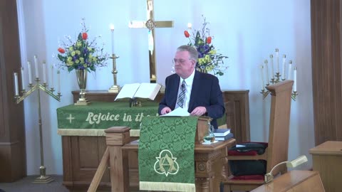 THOCC Sermon Series 422 - Dedication Service by Evangelical Association National Minister Rev. Jim Barnes