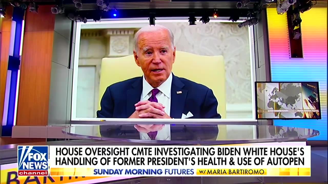Fox News host calls Biden 'fake president' in Epstein distraction