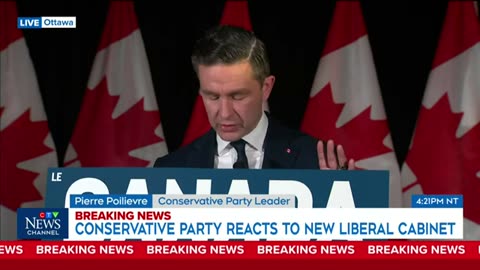 ‘The same Liberal gang’: Poilievre reacts to PM Carney's new cabinet