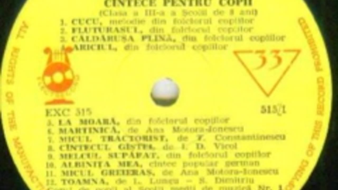 Corul de copii al scolii medii muzicale nr.1-Ariciul