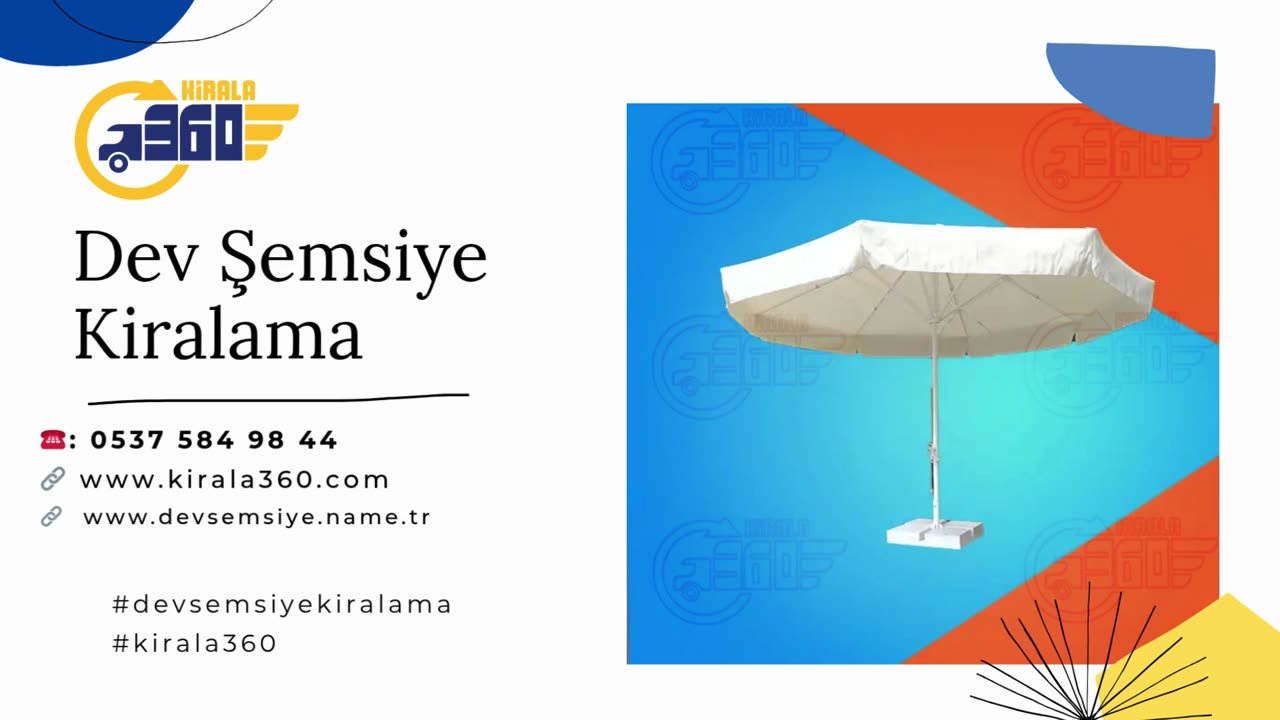 Dev Şemsiye Kiralama