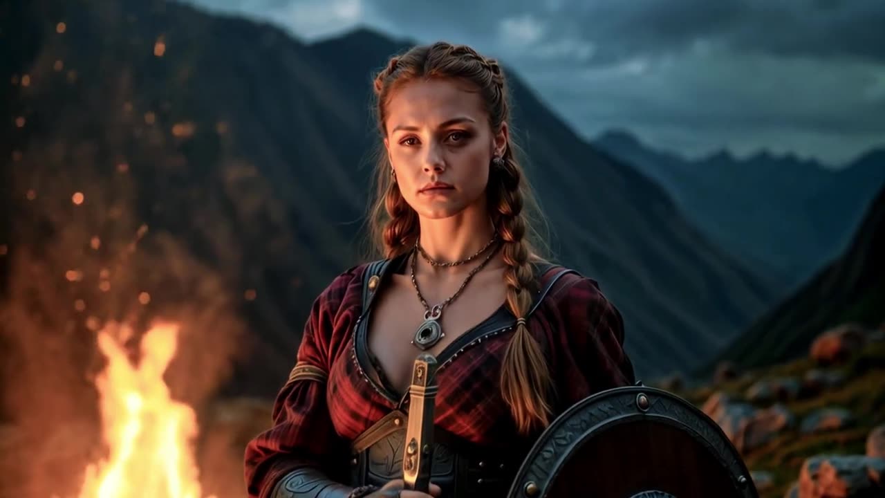 HIGHLANDER - QUEEN - WHO WANTS TO LIVE FOREVER - 4K AI Generated Video - FANTASY(1080P_HD)