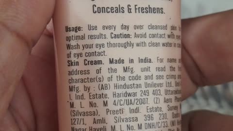 promoting a complexing cream