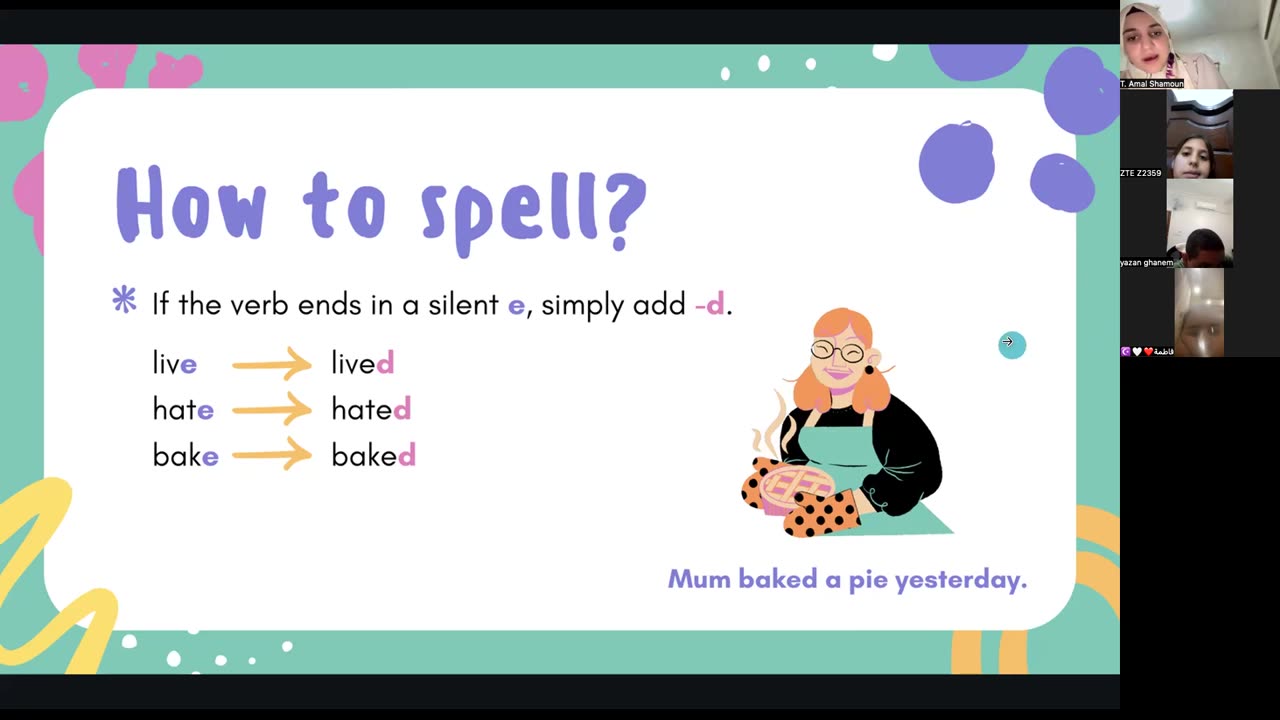 Past simple Class (10)