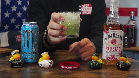 Edward Glynn - Jim Beam Red Stag & Monster Ultra Blue Hawaiin Energy Drink