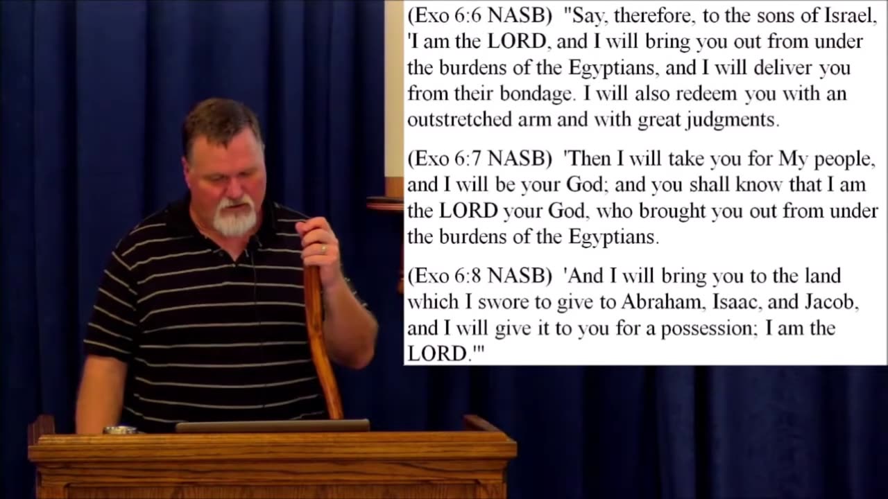 Exodus 5 & 6 – Moses reverts back to his old excuses. He, too, has lost heart. 2017