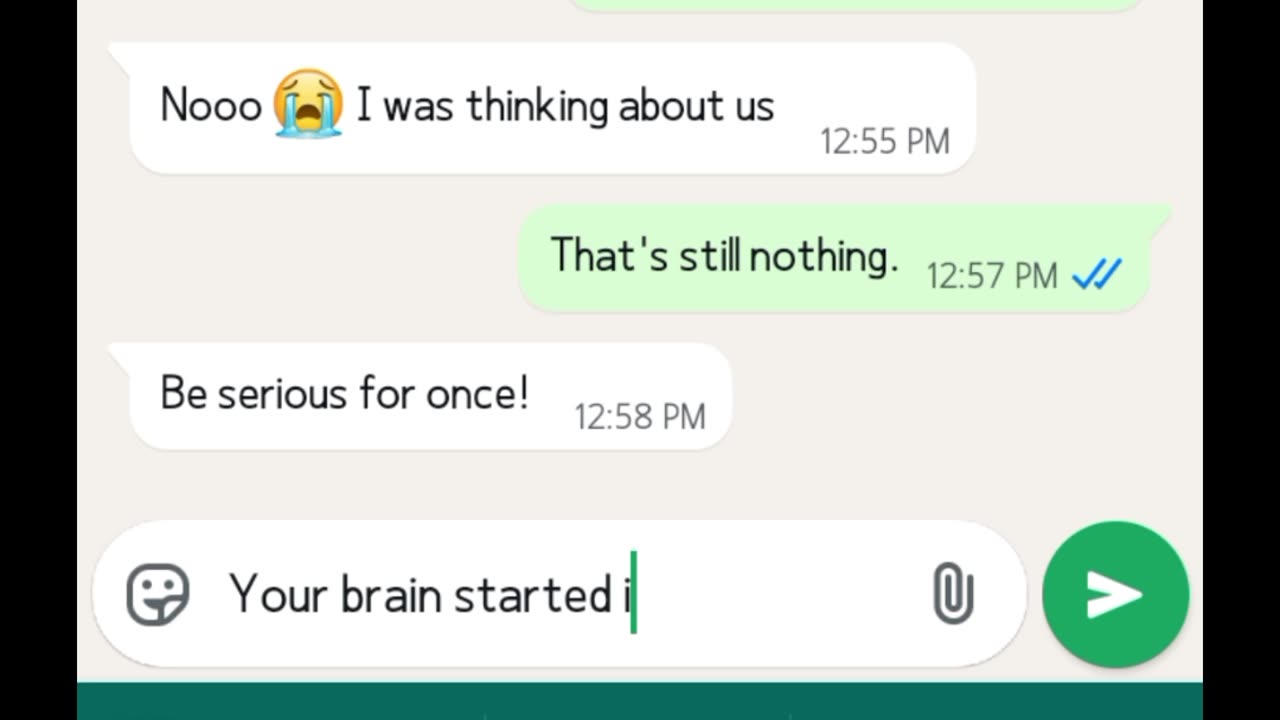 funny chat of Gf and Bf