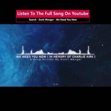 Scott Wenger - We need you Now ( Full Verz on youtube )