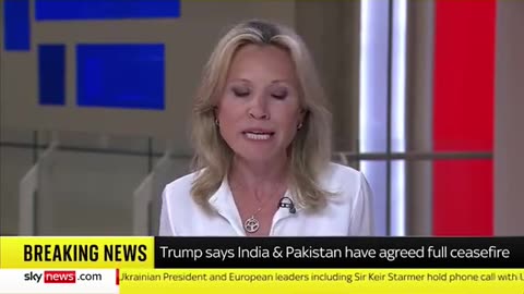 Donald Trump says India and Pakistan agree full and immediate ceasefire