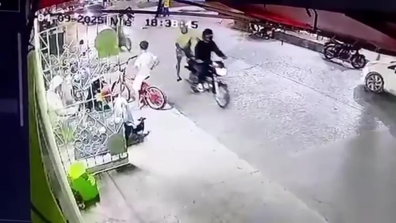 Revelan video clave del asesinato del dueño de un lavadero de carros