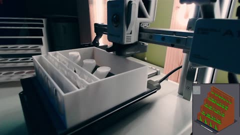 3D Printer Stream - Custom Hobby Paint Station - Section L1