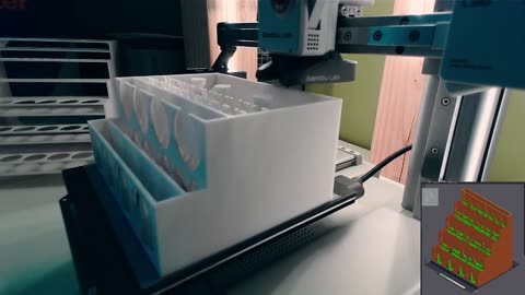 3D Printer Stream - Custom Hobby Paint Station - Section L1