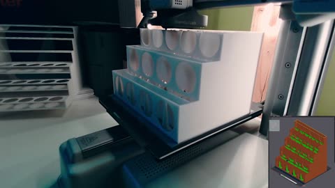 3D Printer Stream - Custom Hobby Paint Station - Section L1