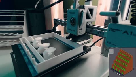 3D Printer Stream - Custom Hobby Paint Station - Section L1