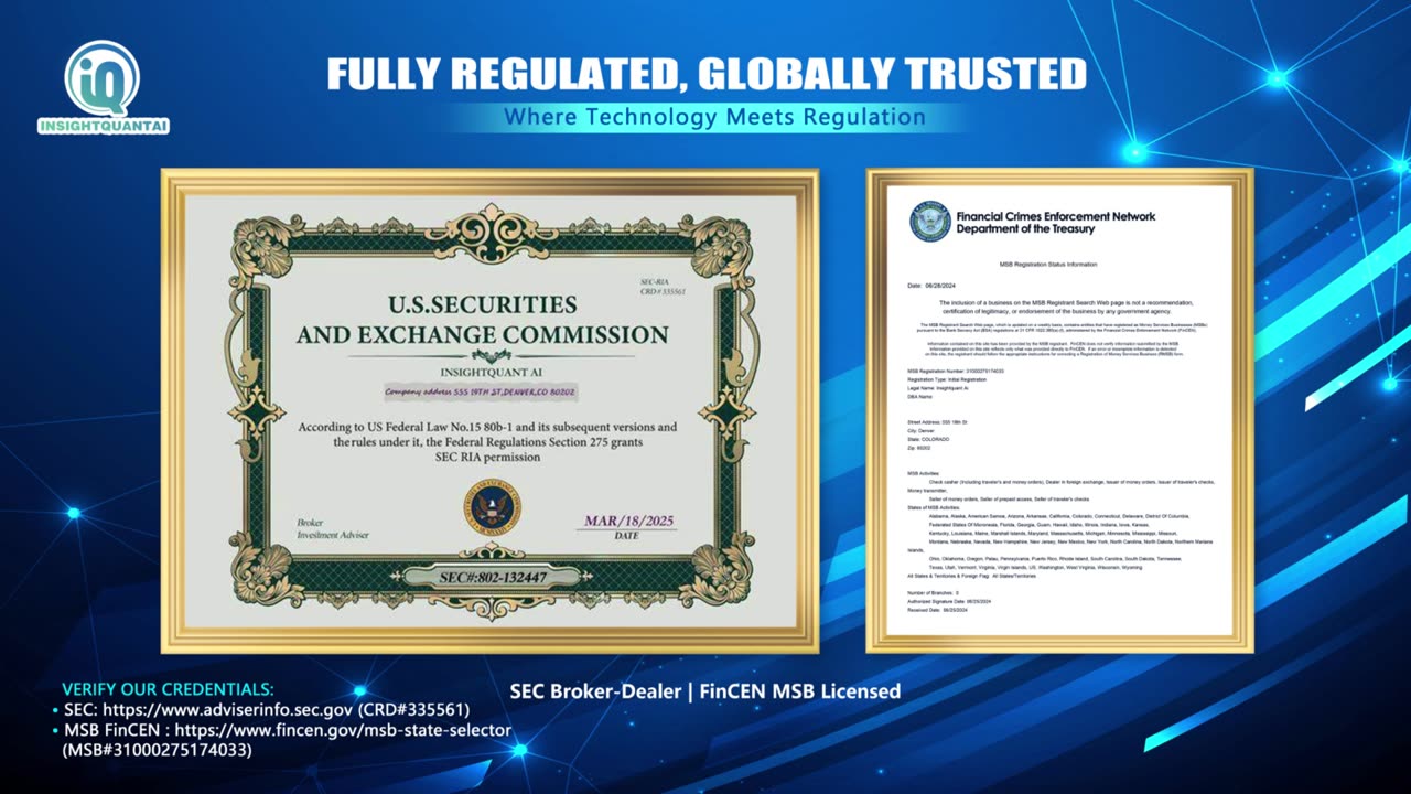 Major Milestone: ISQAI Officially Obtains U.S. SEC Broker-Dealer License!
