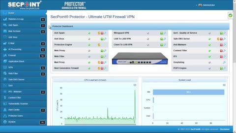 SecPoint Protector V66 – Anti-Spam & UTM Firewall Update