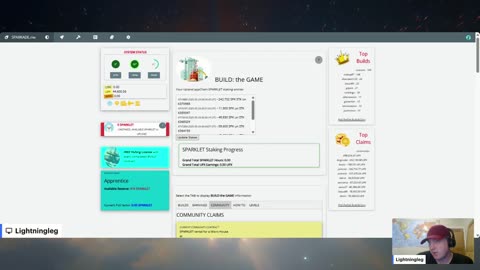 Testing Sparkade Build Mechanics/New Player chat/Hunt/Race/Chill