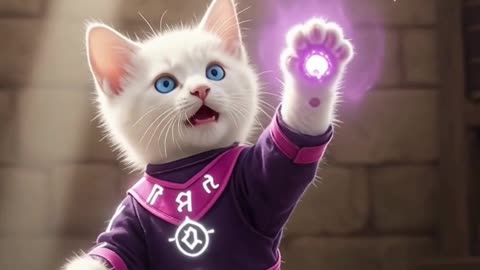 Magic Kitty: When the Cat Does the Impossible! ✨🐱 | You’ve Got to See This Short #cat #kitty #short