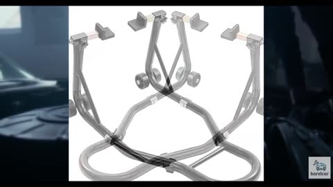 VEVOR Motorcycle Rear Wheel Stand, 850lbs/390kg Load Capacity Lift with U + L F
