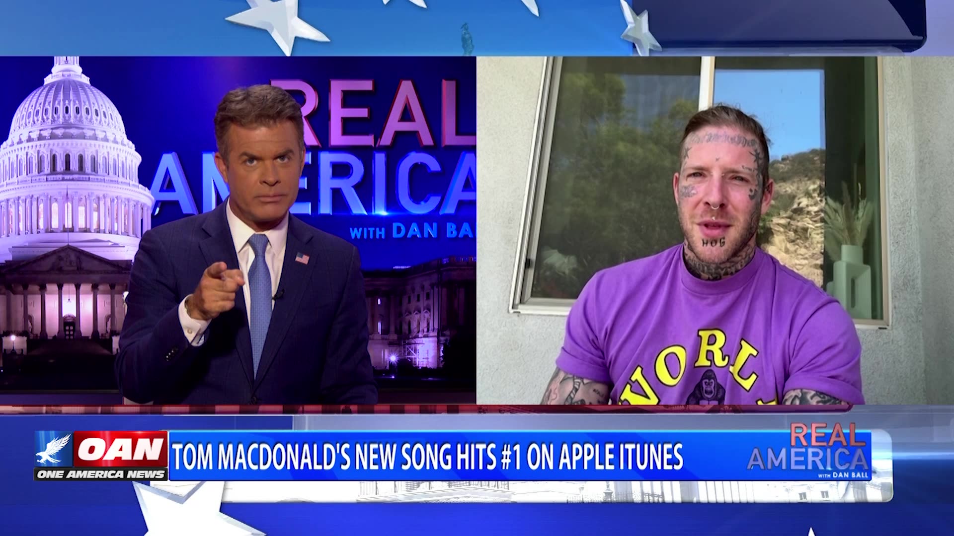 REAL AMERICA -- Dan Ball W/ Tom Macdonald, 8/18/25