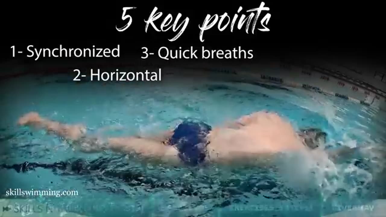 smooth swimming step by step