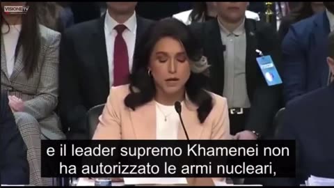 Lt. Col. Gabbard: Iran Is Not Building Nuclear Weapons